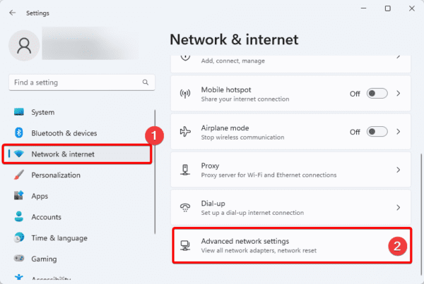 Advanced network settings 4 600x403 - FIXED: Default Gateway Is Not Available on Windows