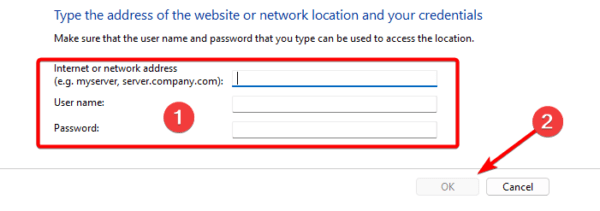 credential form 600x211 - Credentials Supplied Are Not Sufficient Error on Windows 11: Best Fixes