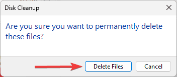 Delete files - How to Perform Disk Cleanup in Windows 11