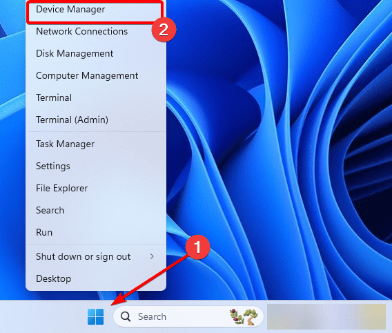 device manager - Top Fixes When an External Display Is Not Working on Windows 11
