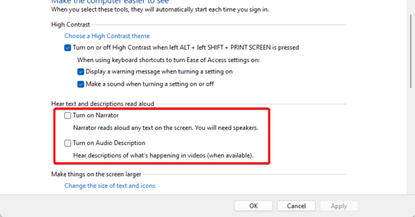 Disable narrator 600x314 - Narrator Won’t Turn Off on Windows 11: Fixed