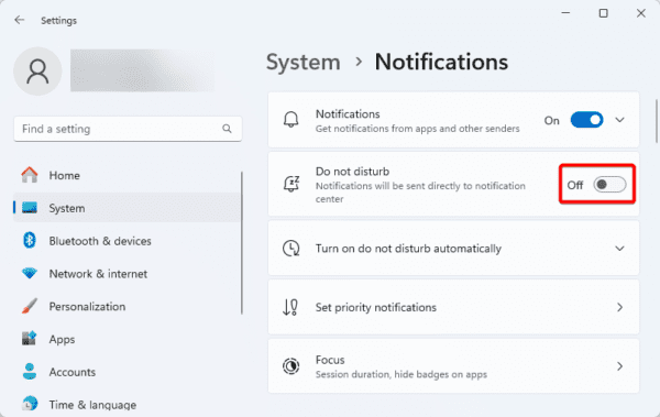 Do not disturb 600x379 - Top Fixes When Phone Link App Notifications Is Not Working on Windows 11