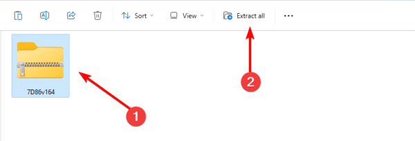 Extract all from file explorer 600x205 - How to Unzip or Extract Files on Windows 11