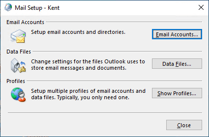 image 5 - Dealing with Outlook Stuck at Processing Screen