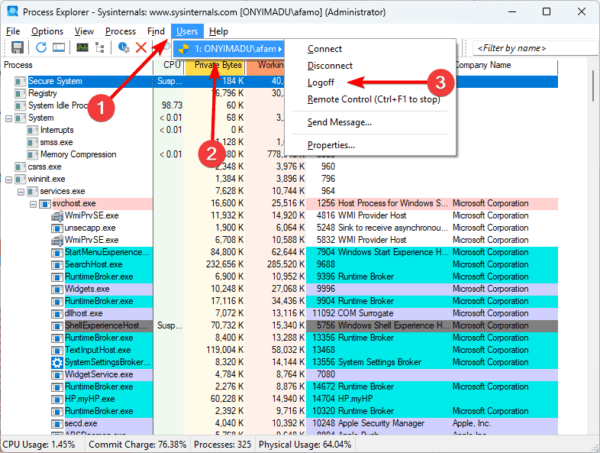 logoff user 600x453 - Top Ways to Log off Other Users on Windows 11