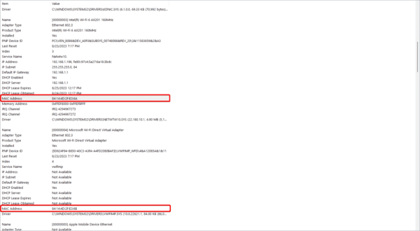 mac address 600x330 - What is the Windows 11 MAC Address and How Do I Find It?