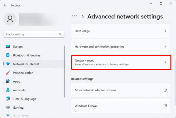 network reset 1 600x403 - FIXED: Default Gateway Is Not Available on Windows