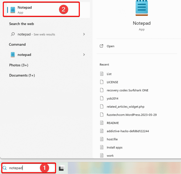 Notepad 1 600x576 - What Is DNS Cache on Windows and How Do I Flush It?