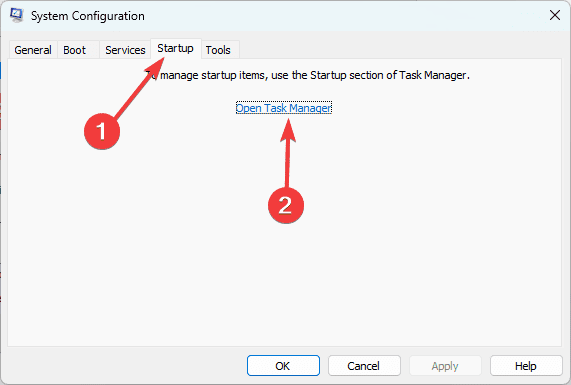open task manager - Exception_Illegal_Instruction Application Error: How to Fix It