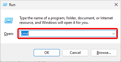 open the command prompt - Windows 11 Ethernet Is Slower Than Wi-Fi Connection: Top Solutions