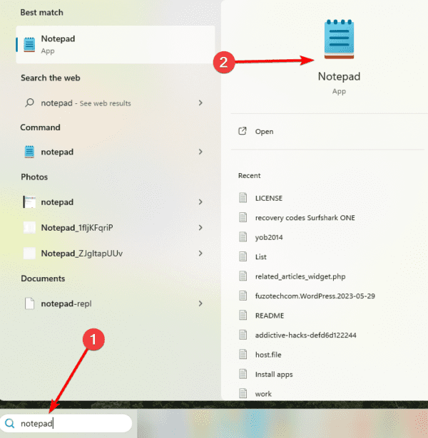 Opening Notepad - What is the Windows 11 MAC Address and How Do I Find It?