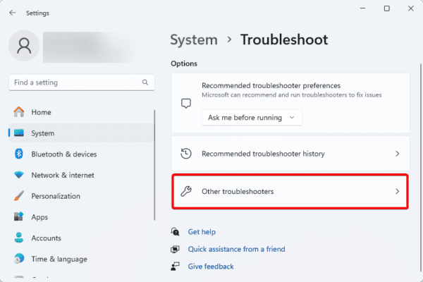 Other toubleshooters 600x400 - Stuck Windows Update Assistant: Top Ways to Fix It