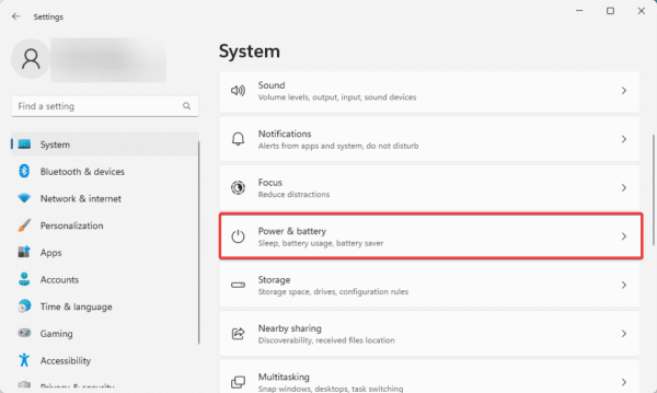 Power 600x359 - Best Settings to Improve Windows 11 Battery Life