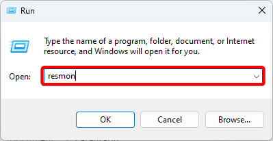 resmon - Best Ways to Find Process ID for Windows 11 Apps