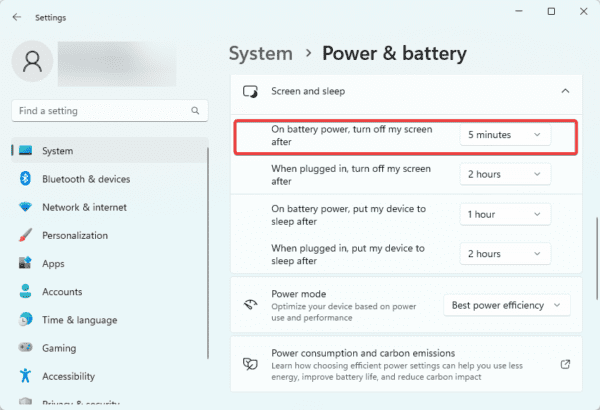 sleep 600x410 - Best Settings to Improve Windows 11 Battery Life