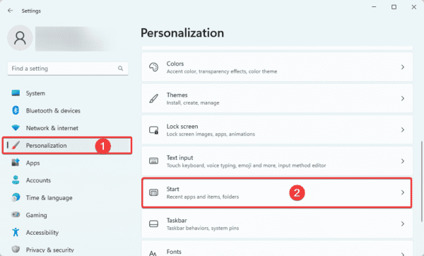 Start 1 600x362 - Settings for High Performance on Windows 11