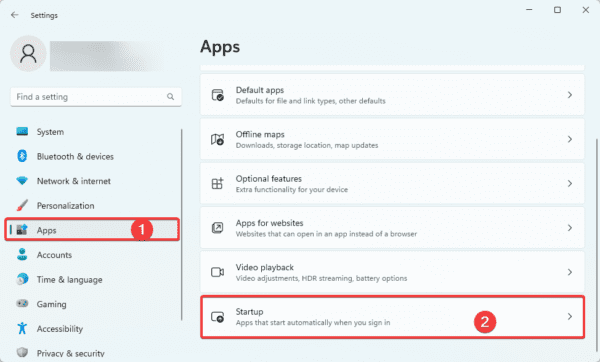 Startup 600x362 - Settings for High Performance on Windows 11