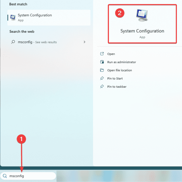 system configuration 600x600 - Critical Process Died Error on Windows 11