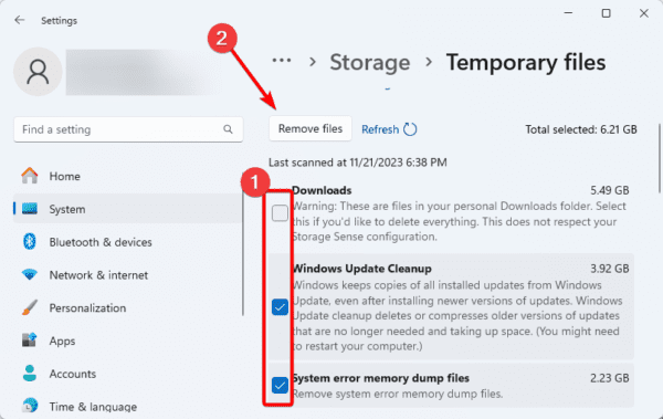 temporary files 600x379 - All Possible Ways to Clear Cache on Windows 11