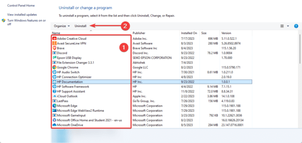 Uninstall button 600x284 - Internet Keeps Disconnecting During Gameplay: Top Fixes