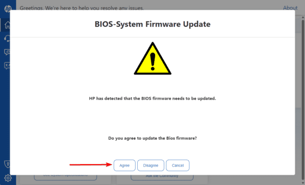 Update BIOS 600x364 - Fixed: Windows Installation Error 0x80300024