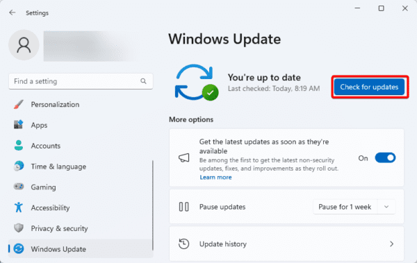update windows 600x379 - Application Was Unable to Start Correctly on Windows 11: Top Fixes